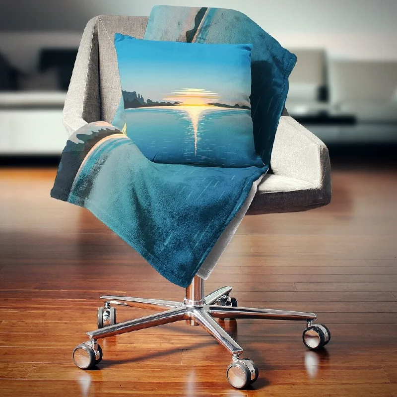 Cashmere blankets for ultimate softness and luxurySynthetic fiber blend blankets for a budget - friendly choiceDesignart 'Sea Sinking Sun' Seascape Throw Blanket Cashmere blankets for ultimate softness and luxurySynthetic fiber blend blankets for a budget - friendly choiceDesignart 'Sea Sinking Sun' Seascape Throw Blanket