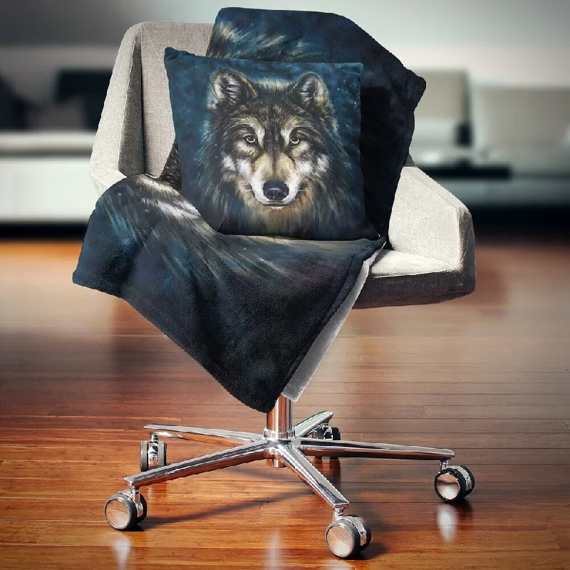 Silk blankets with a smooth and elegant touchRayon from bamboo blankets for a silky and breathable feelDesignart 'Smiling Wolf' Animal Throw Blanket Silk blankets with a smooth and elegant touchRayon from bamboo blankets for a silky and breathable feelDesignart 'Smiling Wolf' Animal Throw Blanket