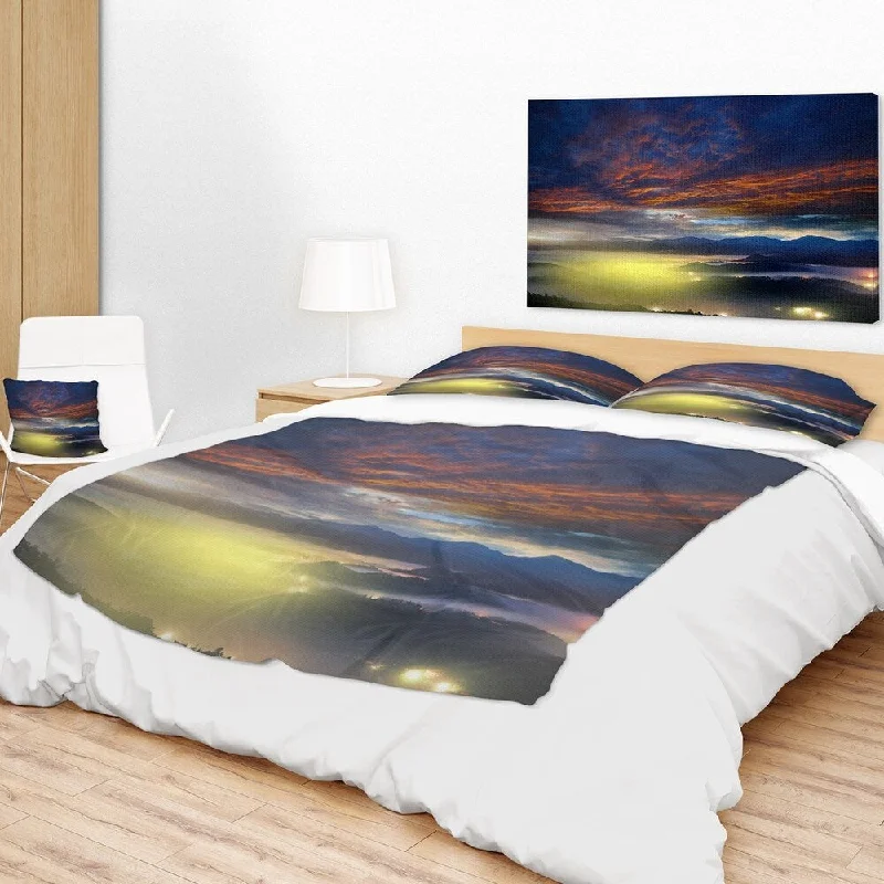 Rayon from bamboo blankets for a silky and breathable feelWool blankets with natural warmth and insulationDesignart 'Yellow Sunlight and Fiery Clouds' Landscape Photography Throw Blanket Rayon from bamboo blankets for a silky and breathable feelWool blankets with natural warmth and insulationDesignart 'Yellow Sunlight and Fiery Clouds' Landscape Photography Throw Blanket