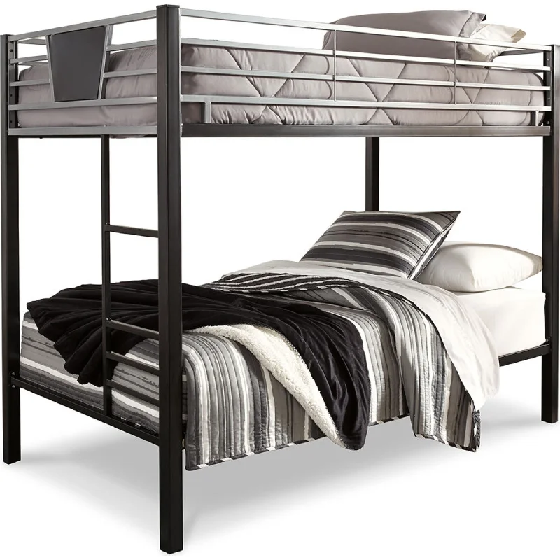 Hybrid mattresses combining foam and innerspring technologyBamboo - charcoal infused mattresses for odor absorptionDinsmore Twin/Twin Bunk Bed - Black/Gray Hybrid mattresses combining foam and innerspring technologyBamboo - charcoal infused mattresses for odor absorptionDinsmore Twin/Twin Bunk Bed - Black/Gray