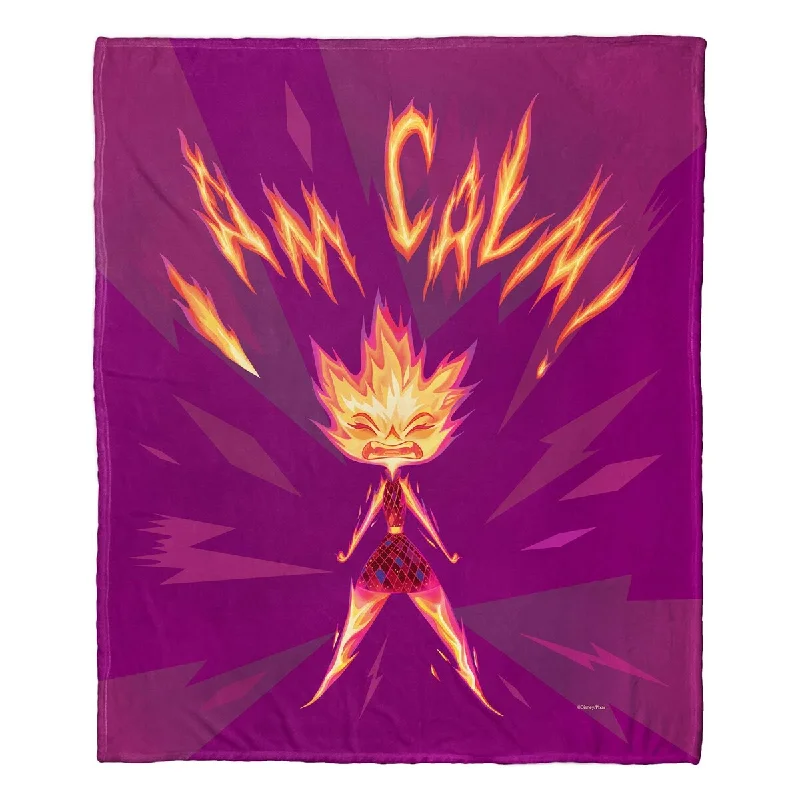 Acrylic blankets for a soft and affordable alternativeMohair blankets with a unique sheen and softnessDisney Pixar Elemental I Am Calm Silk Touch Throw