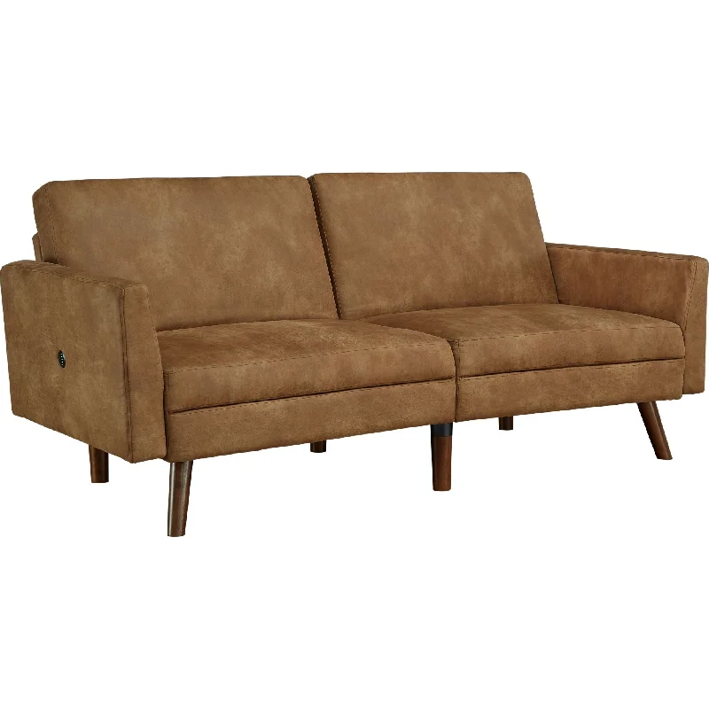Wool - filled mattresses for natural insulation and moisture - wickingKing - size mattresses for spacious master bedroomsDrescher Sofa - Caramel Wool - filled mattresses for natural insulation and moisture - wickingKing - size mattresses for spacious master bedroomsDrescher Sofa - Caramel