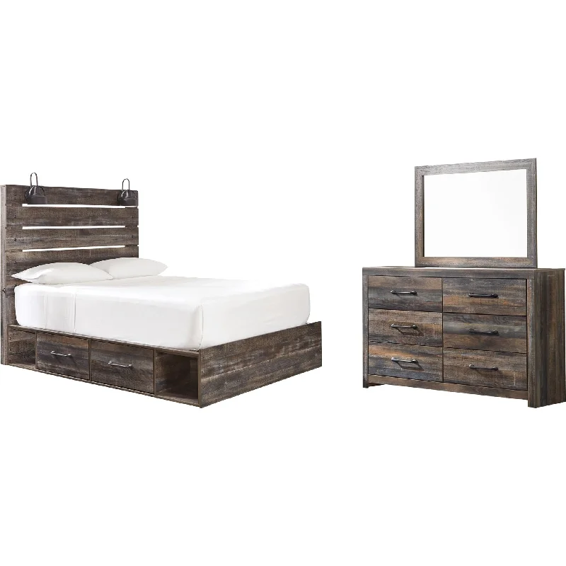 Wool - filled mattresses for natural insulation and moisture - wickingQueen - size mattresses for couples and standard bedroomsDrystan 5 Piece Queen Storage Bedroom - Multi Wool - filled mattresses for natural insulation and moisture - wickingQueen - size mattresses for couples and standard bedroomsDrystan 5 Piece Queen Storage Bedroom - Multi