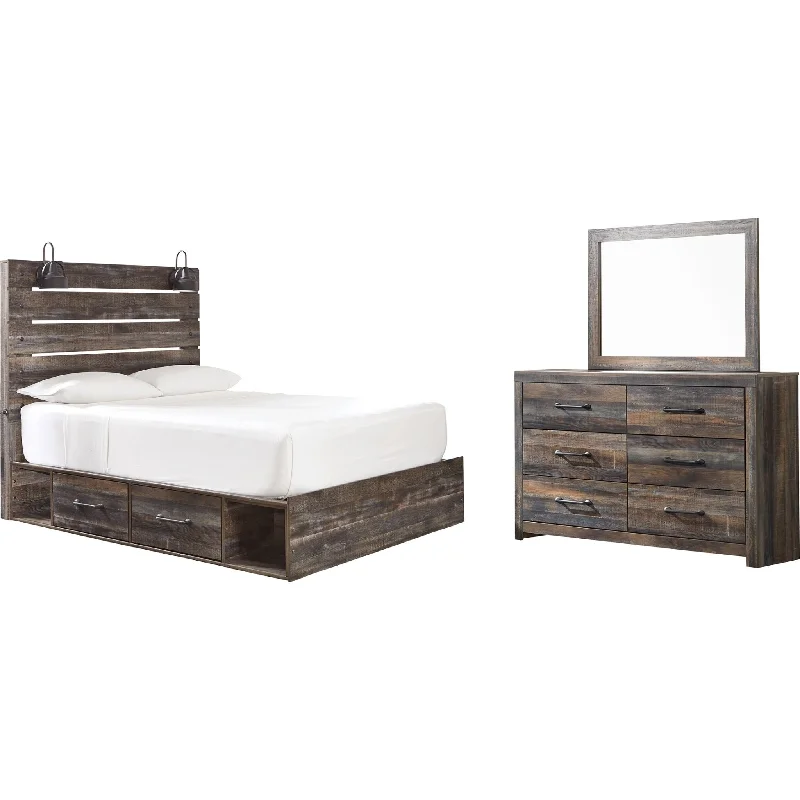 Natural latex and organic cotton blend mattressesWool - filled mattresses for natural insulation and moisture - wickingDrystan 5 Piece Queen Storage Bedroom - Multi Natural latex and organic cotton blend mattressesWool - filled mattresses for natural insulation and moisture - wickingDrystan 5 Piece Queen Storage Bedroom - Multi