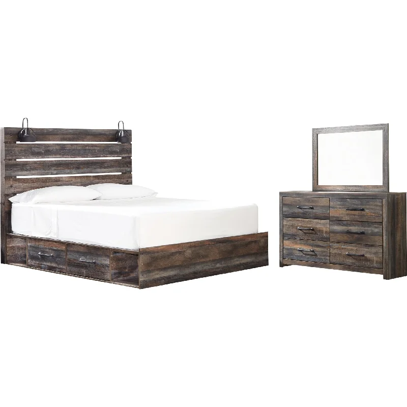 Wool - filled mattresses for natural insulation and moisture - wickingPolyester - foam mattresses for budget - friendly optionsDrystan 5 Piece King Storage Bedroom - Multi Wool - filled mattresses for natural insulation and moisture - wickingPolyester - foam mattresses for budget - friendly optionsDrystan 5 Piece King Storage Bedroom - Multi