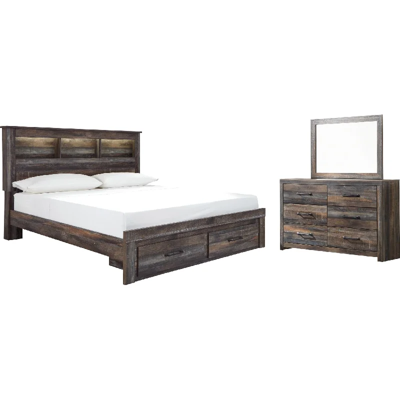 Gel - infused memory foam mattresses for cooler sleepWool - filled mattresses for natural insulation and moisture - wickingDrystan 5 Piece King Storage Bedroom - Multi Gel - infused memory foam mattresses for cooler sleepWool - filled mattresses for natural insulation and moisture - wickingDrystan 5 Piece King Storage Bedroom - Multi
