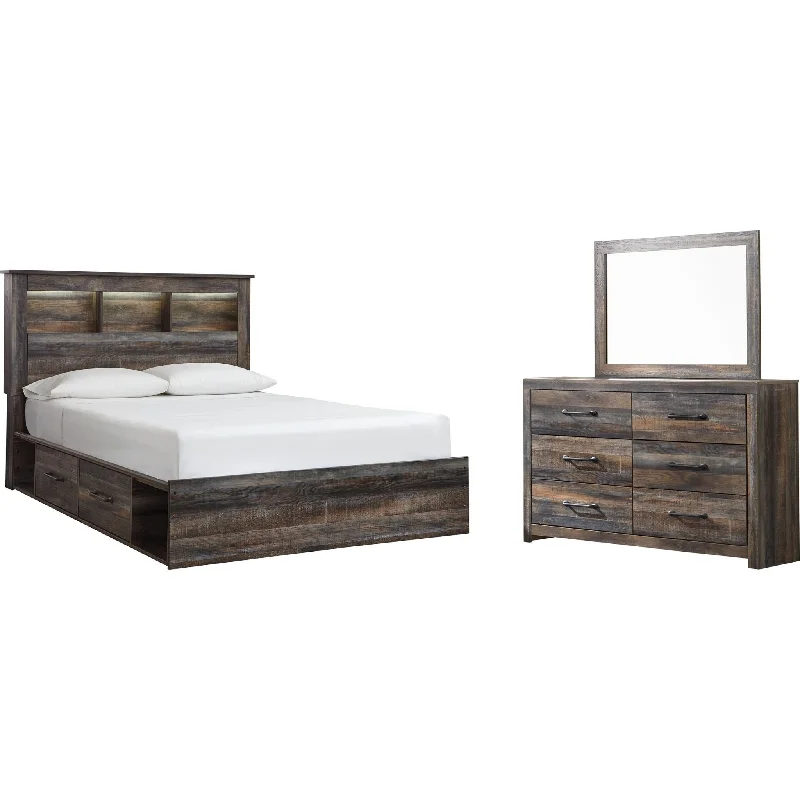 Queen - size mattresses for couples and standard bedroomsBamboo - charcoal infused mattresses for odor absorptionDrystan 5 Piece Queen Storage Bedroom - Multi Queen - size mattresses for couples and standard bedroomsBamboo - charcoal infused mattresses for odor absorptionDrystan 5 Piece Queen Storage Bedroom - Multi