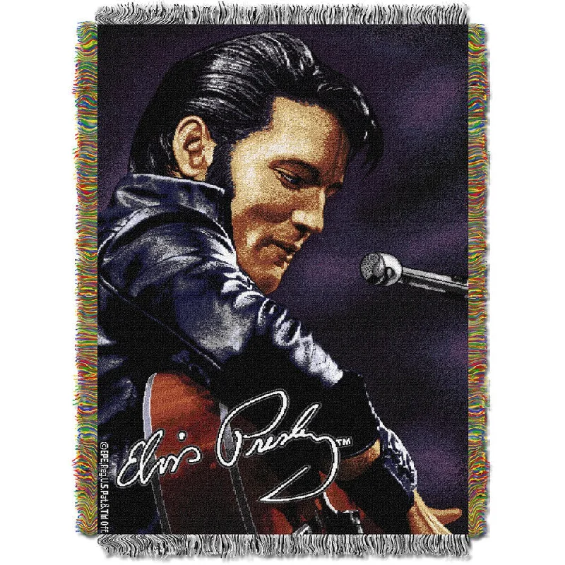 Linen blankets with a rustic and textured lookAcrylic blankets for a soft and affordable alternativeElvis - Leather Sitting Throw