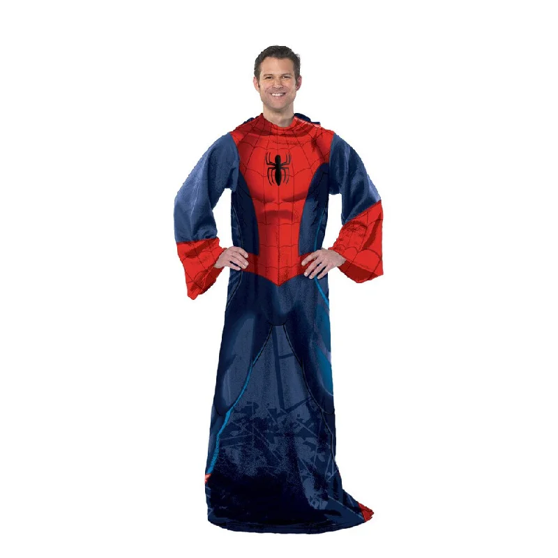 Rayon from bamboo blankets for a silky and breathable feelKing - size blankets to cover large beds comfortablyENT 024 Spider-Man Robe