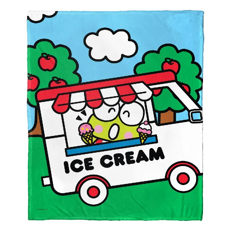 Fleece blankets for a cozy and plush textureCashmere blankets for ultimate softness and luxuryENT 236 Keroppi Truck Silk Touch Throw Blanket
