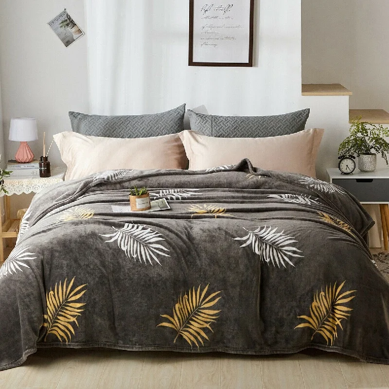 Acrylic blankets for a soft and affordable alternativeRayon from bamboo blankets for a silky and breathable feelFleece Plush Blanket Queen Star Gold Leaves Acrylic blankets for a soft and affordable alternativeRayon from bamboo blankets for a silky and breathable feelFleece Plush Blanket Queen Star Gold Leaves