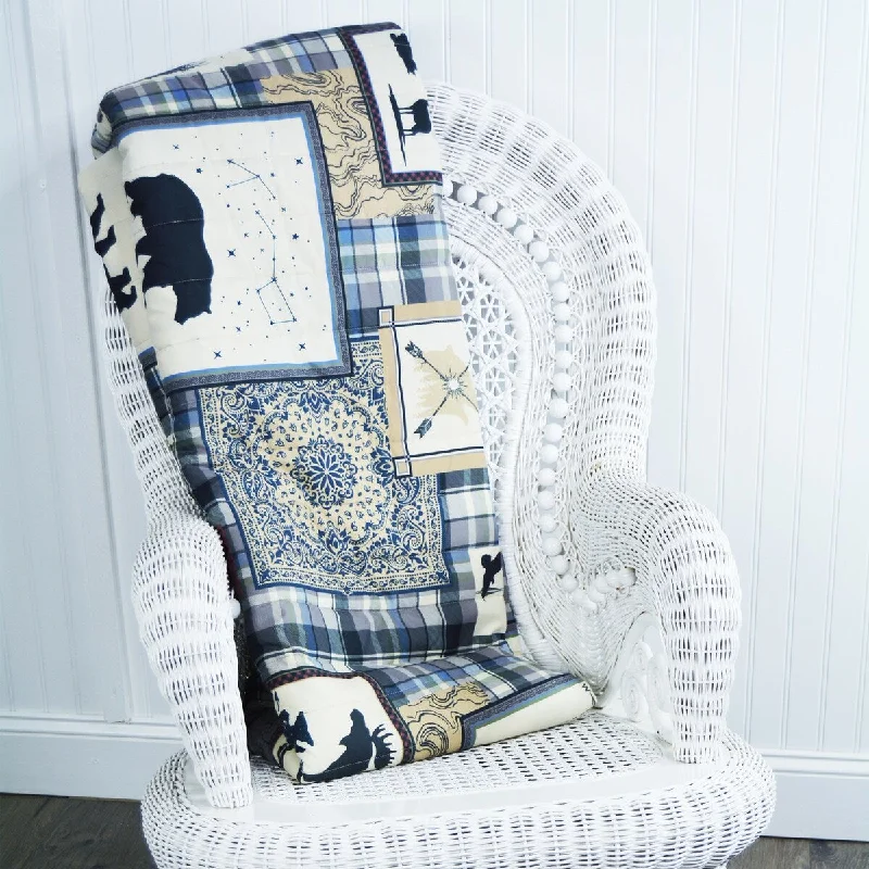 Wool blankets with natural warmth and insulationSilk blankets with a smooth and elegant touchForest Symbols Microfiber Throw Blanket from Your Lifestyle by Donna Sharp