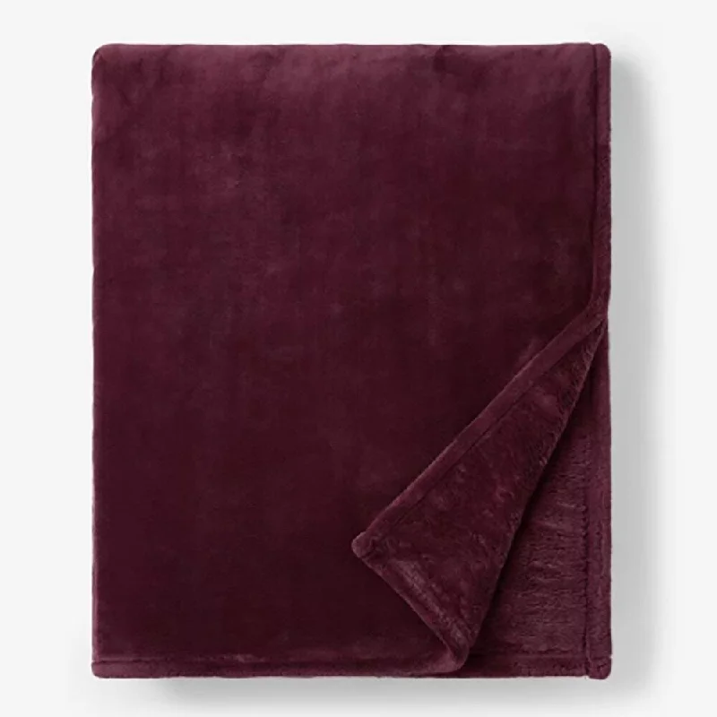 Silk blankets with a smooth and elegant touchBamboo fiber blankets with natural antibacterial propertiesFull/Queen Cotton Plush Polyester Woven Blanket Merlot Silk blankets with a smooth and elegant touchBamboo fiber blankets with natural antibacterial propertiesFull/Queen Cotton Plush Polyester Woven Blanket Merlot
