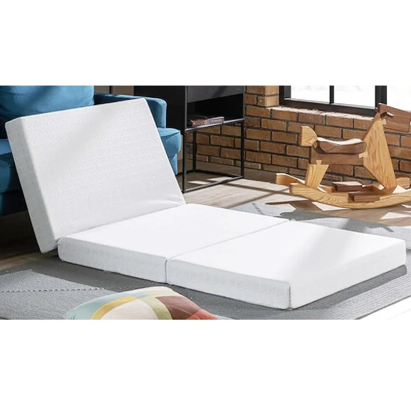 Queen - size mattresses for couples and standard bedroomsInnerspring mattresses with coil counts for supportFull Size Tri-Fold Folding Mattress Foam Topper Foldable Bed - 4" Inches Thick Queen - size mattresses for couples and standard bedroomsInnerspring mattresses with coil counts for supportFull Size Tri-Fold Folding Mattress Foam Topper Foldable Bed - 4" Inches Thick