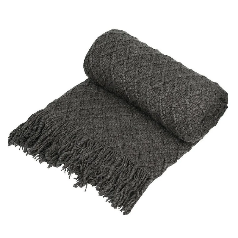 Cotton blankets for breathability and a lightweight feelKing - size blankets to cover large beds comfortablyGrey Throw Blanket 51" x 63" (Grey #2) Cotton blankets for breathability and a lightweight feelKing - size blankets to cover large beds comfortablyGrey Throw Blanket 51" x 63" (Grey #2)