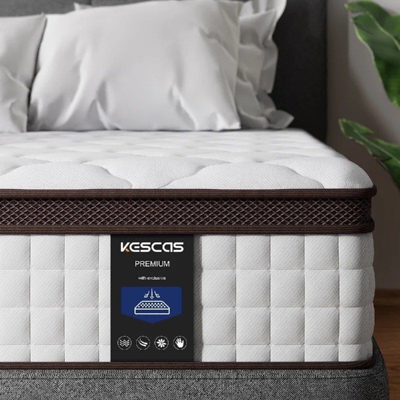 Memory foam mattresses for pressure relief and contouringGel - infused memory foam mattresses for cooler sleepKescas14 Inch Hybrid Mattress with Memory Foam & Heavier Coils, Ergonomic Design for Pressure Relief, Medium Firm Feel Memory foam mattresses for pressure relief and contouringGel - infused memory foam mattresses for cooler sleepKescas14 Inch Hybrid Mattress with Memory Foam & Heavier Coils, Ergonomic Design for Pressure Relief, Medium Firm Feel