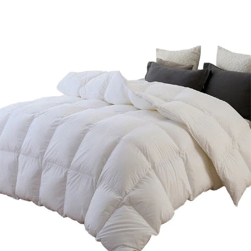 Rayon from bamboo blankets for a silky and breathable feelRayon from bamboo blankets for a silky and breathable feelKing 100% Cotton Goose Down Comforter White Rayon from bamboo blankets for a silky and breathable feelRayon from bamboo blankets for a silky and breathable feelKing 100% Cotton Goose Down Comforter White