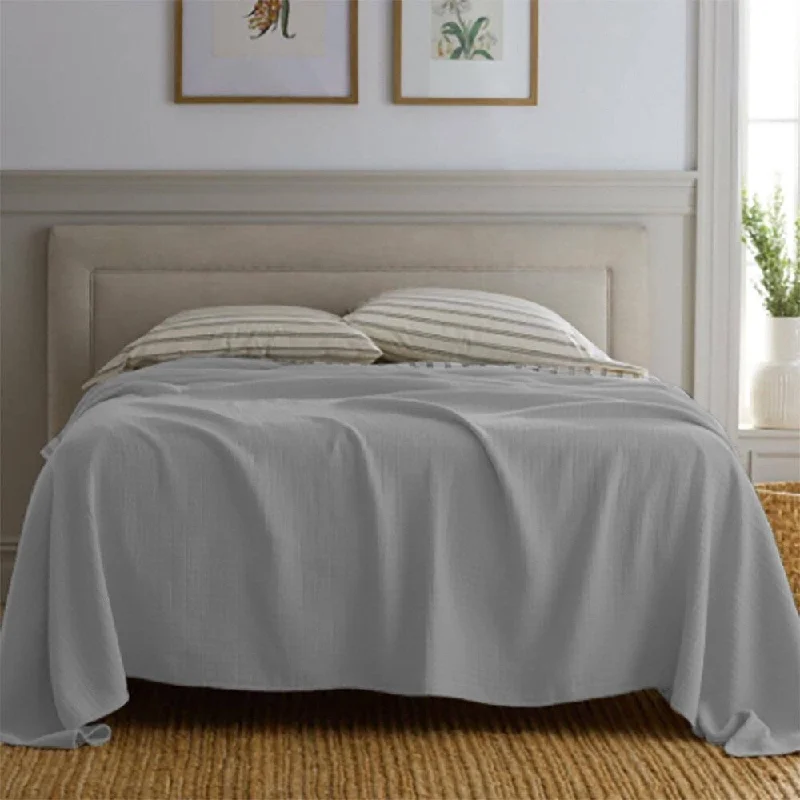 Fleece blankets for a cozy and plush textureChenille blankets with a thick and fuzzy textureKing Knitted Cotton King Blanket Grey Fleece blankets for a cozy and plush textureChenille blankets with a thick and fuzzy textureKing Knitted Cotton King Blanket Grey