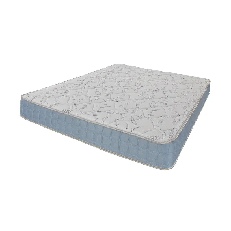 Bamboo - charcoal infused mattresses for odor absorptionOrganic cotton mattresses for a chemical - free sleep surfaceLexie Blue and Off-white 8-inch Mattress Bamboo - charcoal infused mattresses for odor absorptionOrganic cotton mattresses for a chemical - free sleep surfaceLexie Blue and Off-white 8-inch Mattress