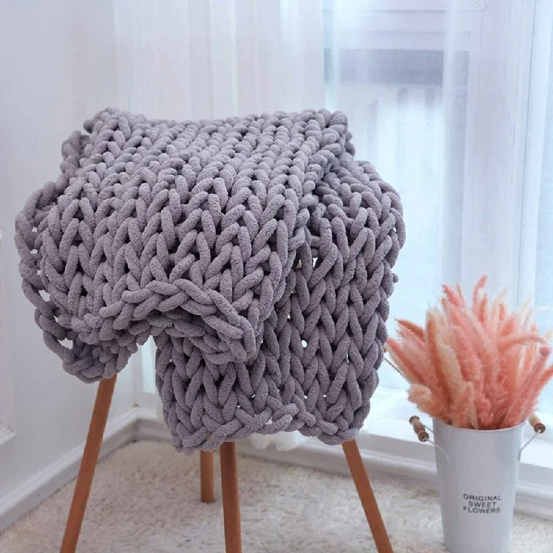 Recycled polyester blankets for an eco - conscious optionSynthetic fiber blend blankets for a budget - friendly choiceModern Knitting Blanket Bed Throw, Super Soft Chair Sofa Throw Recycled polyester blankets for an eco - conscious optionSynthetic fiber blend blankets for a budget - friendly choiceModern Knitting Blanket Bed Throw, Super Soft Chair Sofa Throw