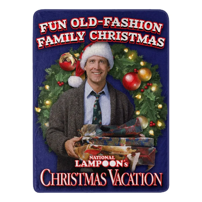 Acrylic blankets for a soft and affordable alternativeBamboo fiber blankets with natural antibacterial propertiesNational Lampoons Christmas Vacation Fun Christmas Micro Raschel Throw