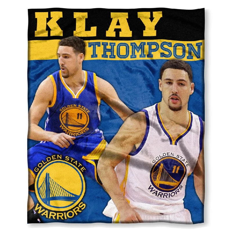 Recycled polyester blankets for an eco - conscious optionMicrofiber blankets that are durable and easy to care forNBA 575 Warriors Klay Thompson Silk Touch Throw Recycled polyester blankets for an eco - conscious optionMicrofiber blankets that are durable and easy to care forNBA 575 Warriors Klay Thompson Silk Touch Throw