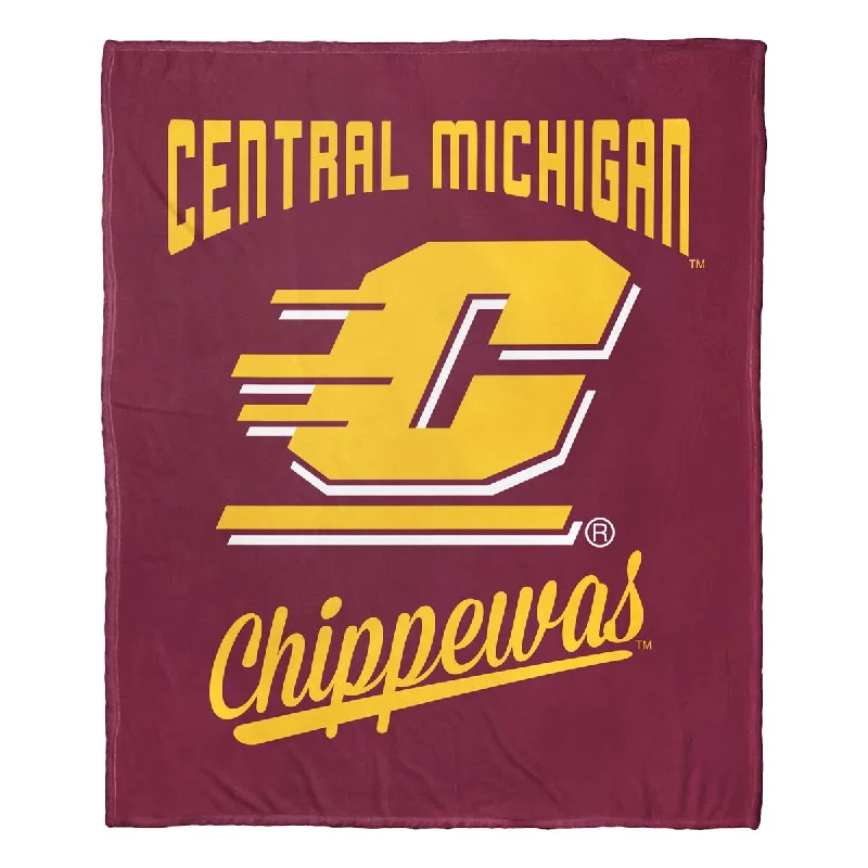 Cashmere blankets for ultimate softness and luxuryRayon from bamboo blankets for a silky and breathable feelNCAA CMU Central Michigan Alumni Silk Touch Throw
