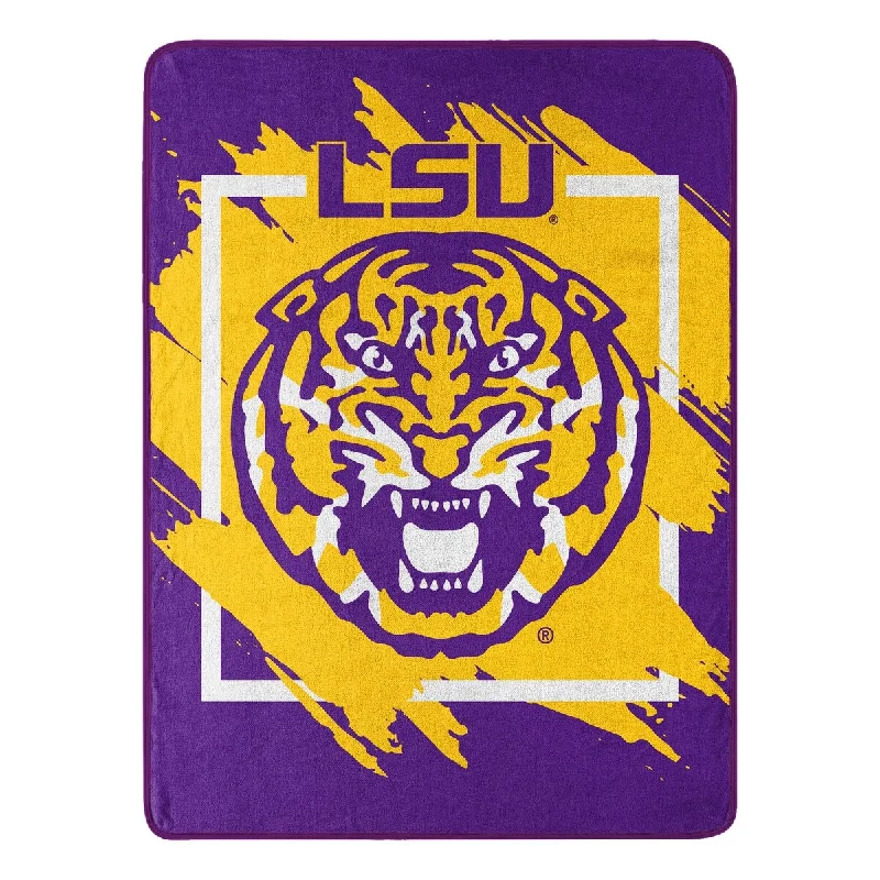 Cotton blankets for breathability and a lightweight feelCashmere blankets for ultimate softness and luxuryNCAA LSU Tigers Dimensional Micro Raschel Throw Blanket