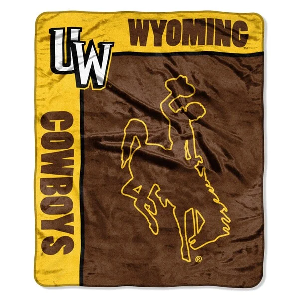 Microfiber blankets that are durable and easy to care forAcrylic blankets for a soft and affordable alternativeNCAA Raschel University of Wyoming Cowboys School Spirit Throw