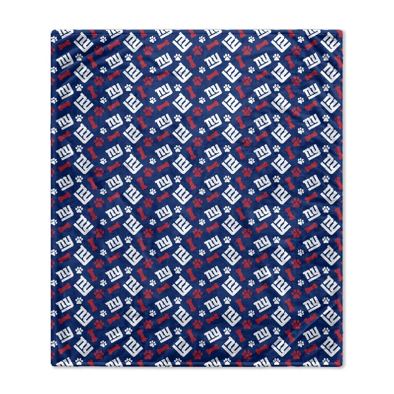 Chenille blankets with a thick and fuzzy textureCotton blankets for breathability and a lightweight feelNFL New York Giants - Bones Repeat Pet Blanket Chenille blankets with a thick and fuzzy textureCotton blankets for breathability and a lightweight feelNFL New York Giants - Bones Repeat Pet Blanket