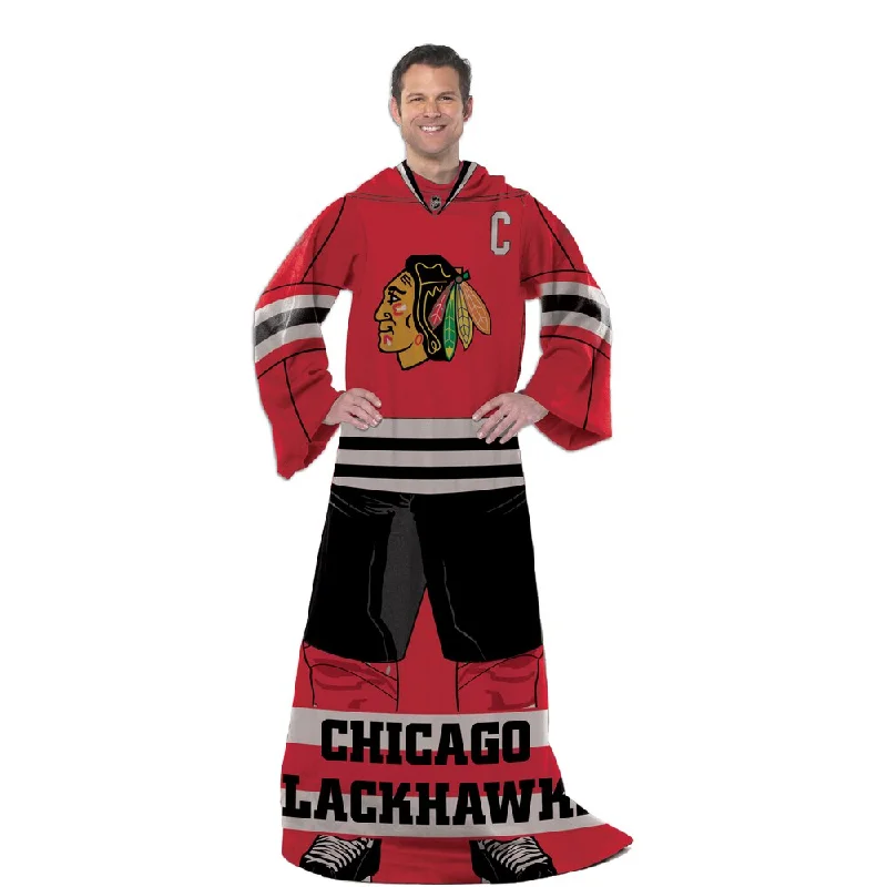 Microfiber blankets that are durable and easy to care forChenille blankets with a thick and fuzzy textureNHL 024 Blackhawks Uniform Comfy Throw Microfiber blankets that are durable and easy to care forChenille blankets with a thick and fuzzy textureNHL 024 Blackhawks Uniform Comfy Throw