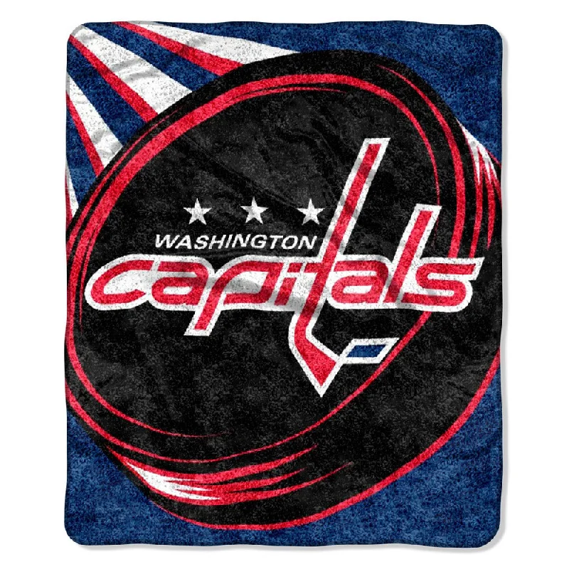 Cashmere blankets for ultimate softness and luxuryMicrofiber blankets that are durable and easy to care forNHL 065 Capitals Sherpa Puck Throw