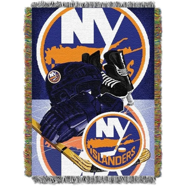 Chenille blankets with a thick and fuzzy textureSynthetic fiber blend blankets for a budget - friendly choiceNHL New York Islanders Woven Tapestry Throw Chenille blankets with a thick and fuzzy textureSynthetic fiber blend blankets for a budget - friendly choiceNHL New York Islanders Woven Tapestry Throw