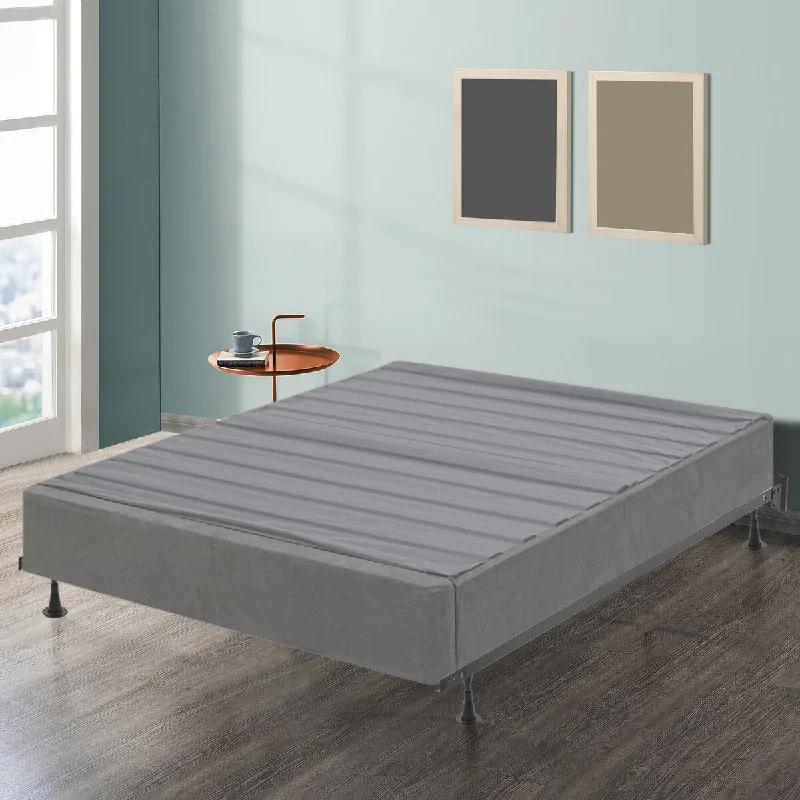 Innerspring mattresses with coil counts for supportWool - filled mattresses for natural insulation and moisture - wickingOnetan, 8-Inch Quikat Wood Box Spring/Foundation For Mattress With Frame, Suede Material. Innerspring mattresses with coil counts for supportWool - filled mattresses for natural insulation and moisture - wickingOnetan, 8-Inch Quikat Wood Box Spring/Foundation For Mattress With Frame, Suede Material.