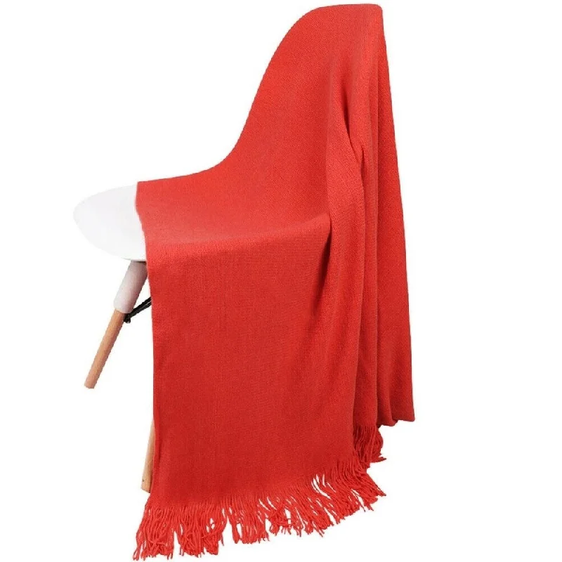 King - size blankets to cover large beds comfortablyQueen - size blankets for standard - sized bedsOrange Throw Blanket 51" x 63" (Orange #1)