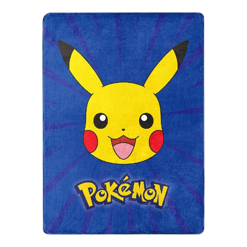 Chenille blankets with a thick and fuzzy textureSilk blankets with a smooth and elegant touchPokemon - Burst Pika Chenille blankets with a thick and fuzzy textureSilk blankets with a smooth and elegant touchPokemon - Burst Pika
