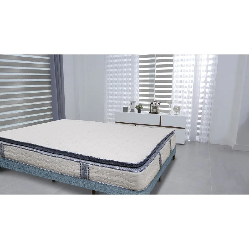 Wool - filled mattresses for natural insulation and moisture - wickingInnerspring mattresses with coil counts for supportPurest of America® Infinity 9" Full Mattress