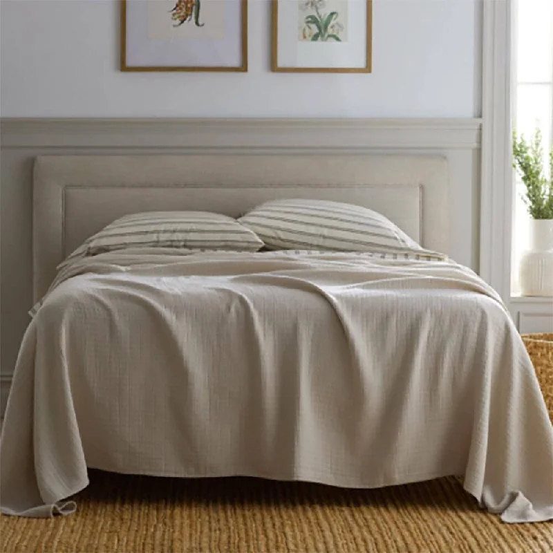 Acrylic blankets for a soft and affordable alternativeQueen - size blankets for standard - sized bedsQueen Knitted Cotton Queen Blanket Taupe Acrylic blankets for a soft and affordable alternativeQueen - size blankets for standard - sized bedsQueen Knitted Cotton Queen Blanket Taupe