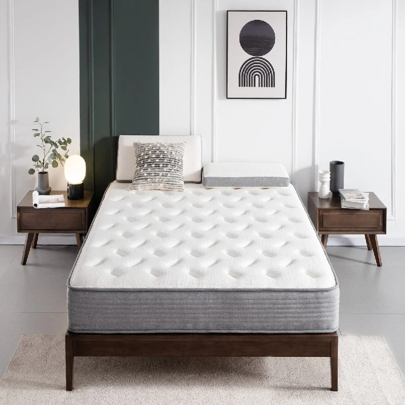 Innerspring mattresses with coil counts for supportPolyester - foam mattresses for budget - friendly optionsQueen Mattress 10 Inch Hybrid Tight top Mattress Memory Foam Innerspring mattresses with coil counts for supportPolyester - foam mattresses for budget - friendly optionsQueen Mattress 10 Inch Hybrid Tight top Mattress Memory Foam