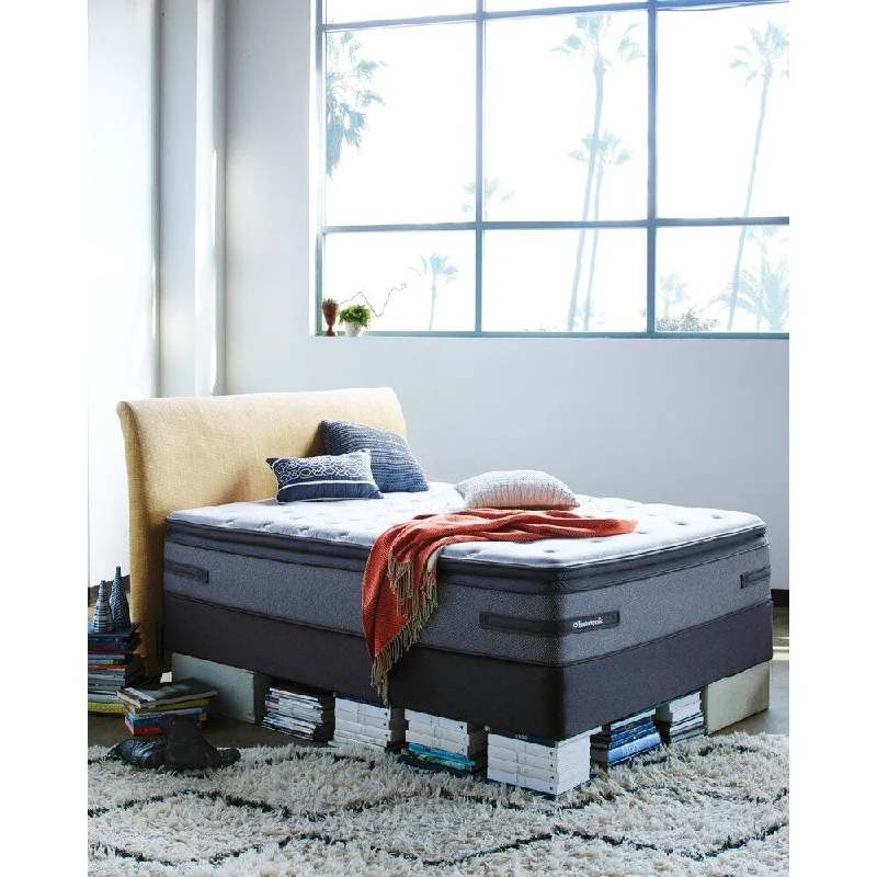 Queen - size mattresses for couples and standard bedroomsWool - filled mattresses for natural insulation and moisture - wickingSealy Posturepedic Hames Valley Plush Euro Pillow Top King-size Mattress Set - White Queen - size mattresses for couples and standard bedroomsWool - filled mattresses for natural insulation and moisture - wickingSealy Posturepedic Hames Valley Plush Euro Pillow Top King-size Mattress Set - White