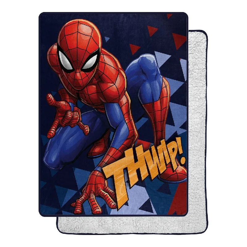 Queen - size blankets for standard - sized bedsLinen blankets with a rustic and textured lookSpider-Man - Spidey Stance Queen - size blankets for standard - sized bedsLinen blankets with a rustic and textured lookSpider-Man - Spidey Stance