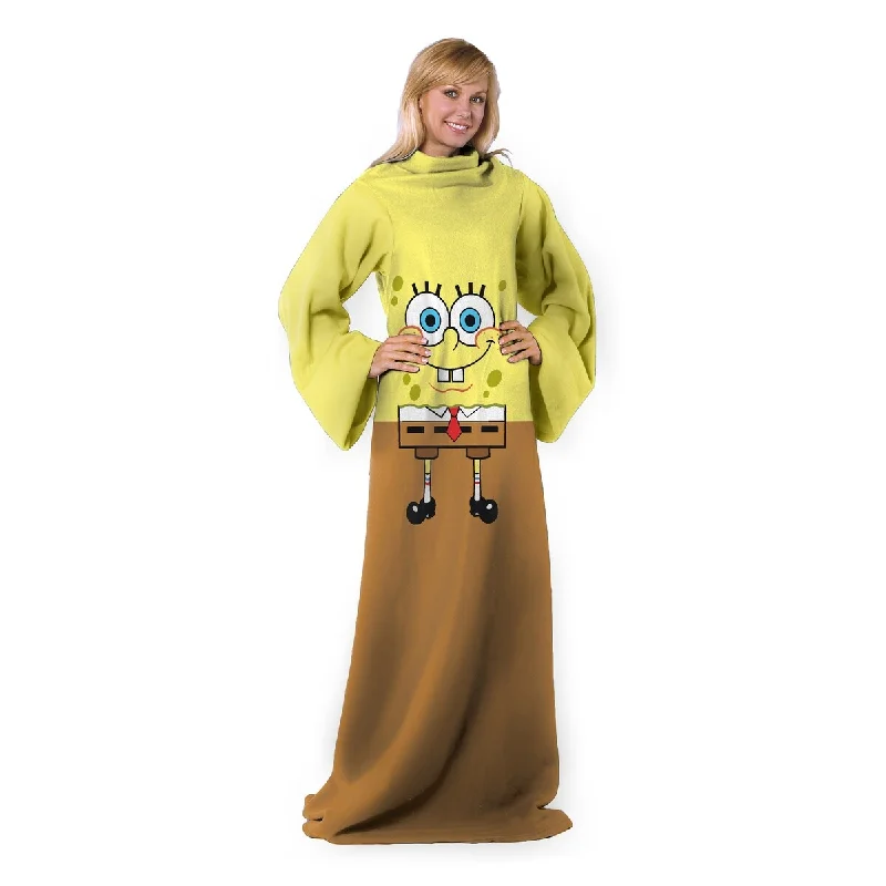 Queen - size blankets for standard - sized bedsSynthetic fiber blend blankets for a budget - friendly choiceSpongeBob - Being Bob Queen - size blankets for standard - sized bedsSynthetic fiber blend blankets for a budget - friendly choiceSpongeBob - Being Bob