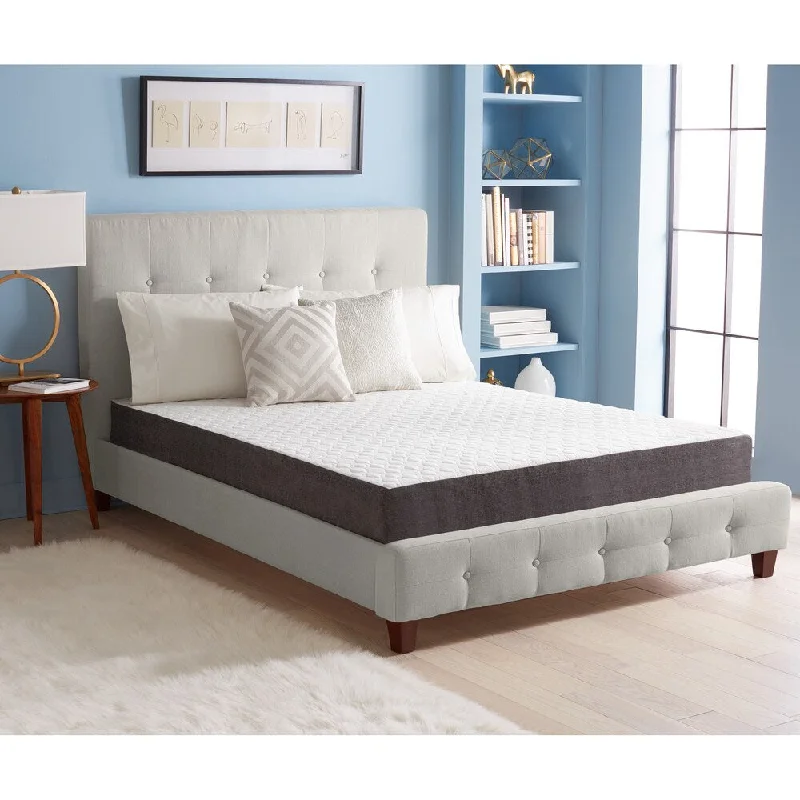 Bamboo - charcoal infused mattresses for odor absorptionNatural latex and organic cotton blend mattressesWhite by Sarah Peyton Full-size Hybrid Mattress Bamboo - charcoal infused mattresses for odor absorptionNatural latex and organic cotton blend mattressesWhite by Sarah Peyton Full-size Hybrid Mattress