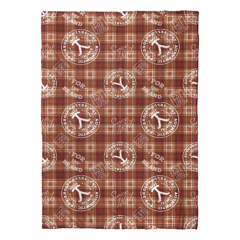 Chenille blankets with a thick and fuzzy textureKing - size blankets to cover large beds comfortablyYellowstone Cowboy Plaid Silk Touch Throw Blanket